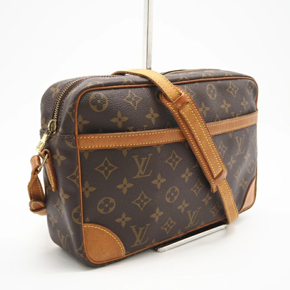 Louis Vuitton Monogram Trocadero Shoulder Bag Brown Canvas